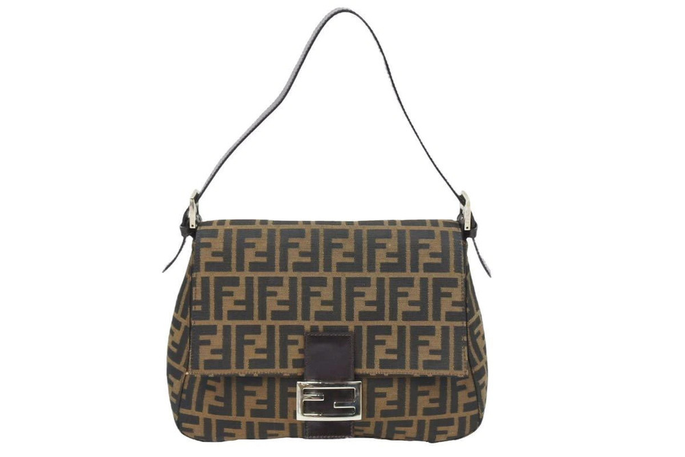Fendi Mamma Bucket Shoulder Bag Brown